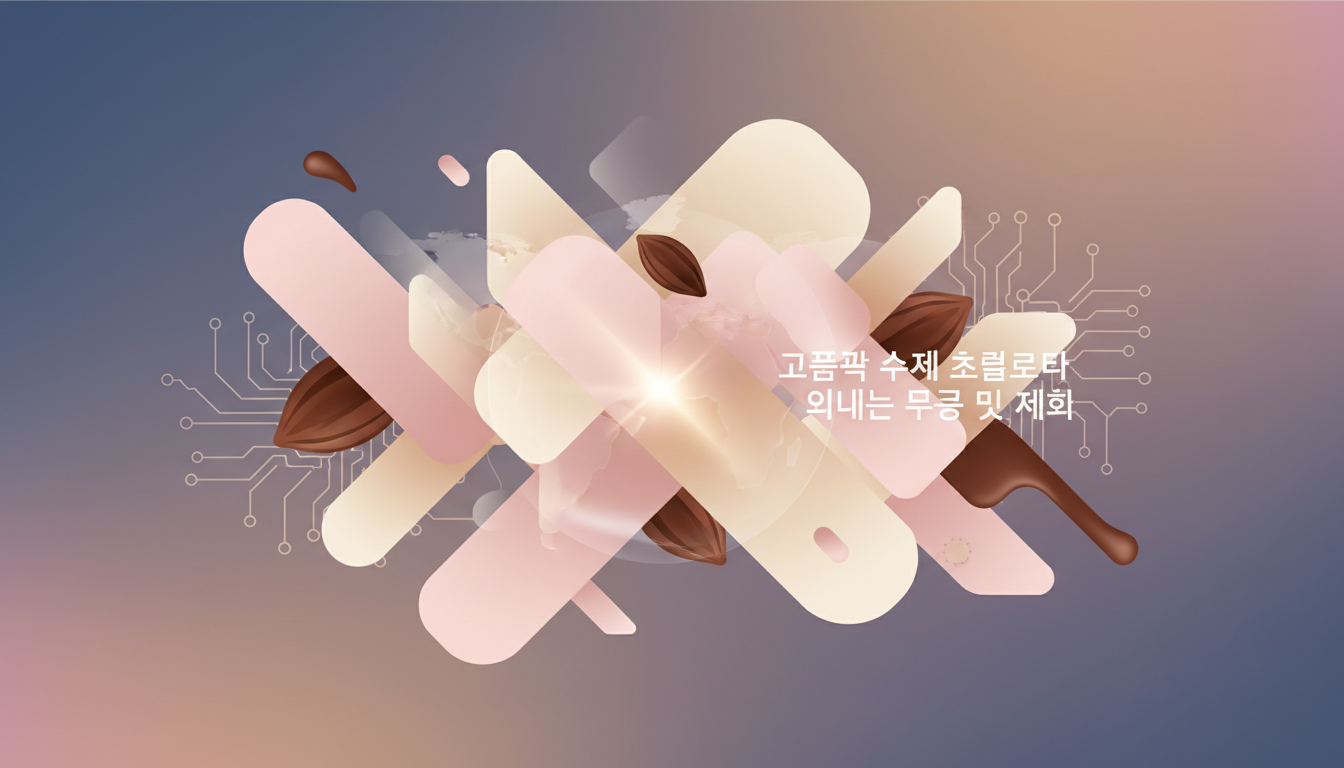 hamburger.wiki - 고품격 수제 초콜릿 온라인 유통 및 판매 제휴 관련 안내 이미지