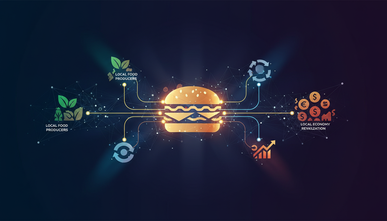 hamburger.wiki - 지역 경제 활성화 로컬 푸드 유통 파트너십 관련 안내 이미지