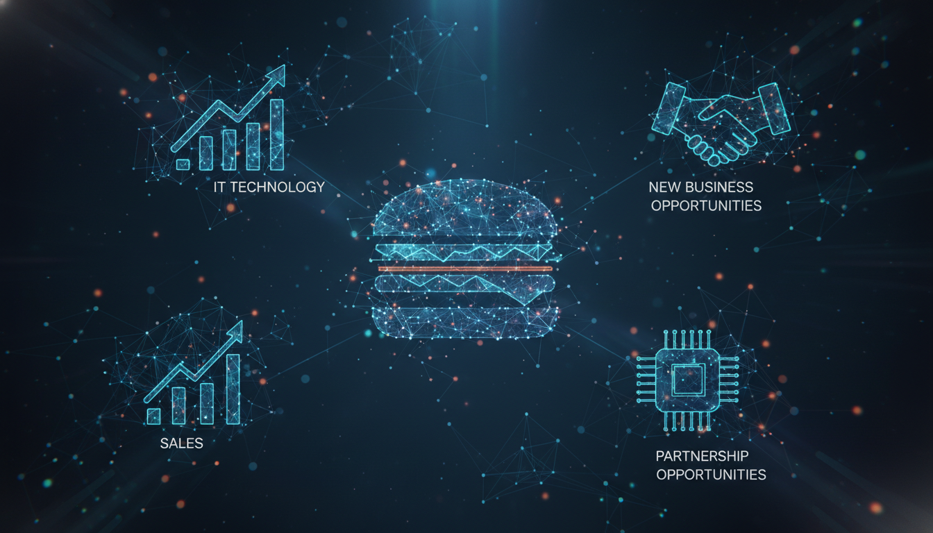 hamburger.wiki - IT 기술 활용 신사업 판매 제휴 기회 관련 안내 이미지